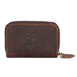 Premium Leather Keychain Case Wallet