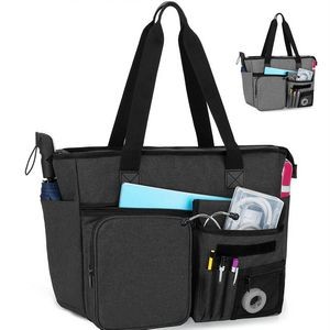 Tote Work Bag With Multiple Pocket