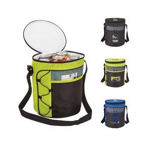 12-Can Barrel Insulated Cooler Bag Lunch Tote
