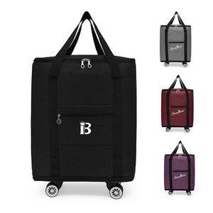 Foldable Carry On Duffle Bag with Wheels