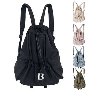 Nylon Breathable Drawstring Backpack