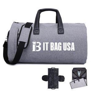 Convertible Suit with Shoes Case Waterproof Duffel Bag