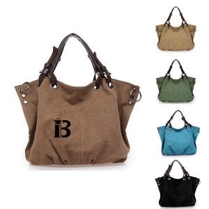 Fashionable And Simple Casual Canvas Bag