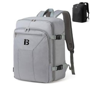 Oxford Casual Travel Backpack With Shoe Compartment