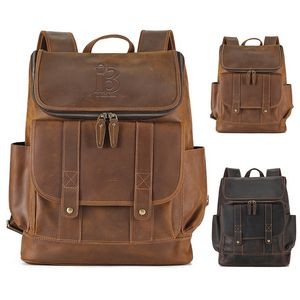 Leather Backpack for Men