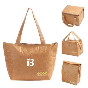 Paper Cooler Insulated Tote Bag