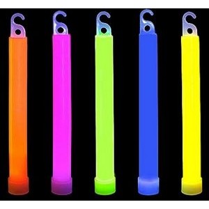 Glow Stick 6 inches Assorted Blank