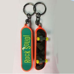 Mini Skateboard Shape Keychain