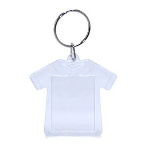 Acrylic Key Tags In T-shirt Shape