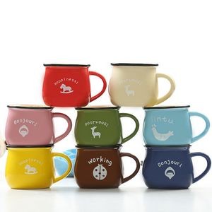 12 Oz. Round Ceramic Coffee Mug