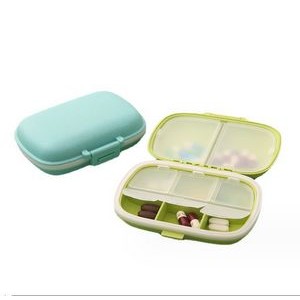 Daily Pill Case Portable Holder Container