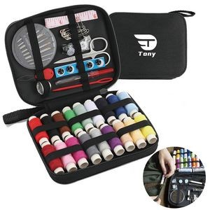 Sewing Kit with Case Portable Supplies for Home Traveler