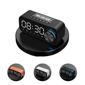 Alarm Clock Bluetooth Speaker