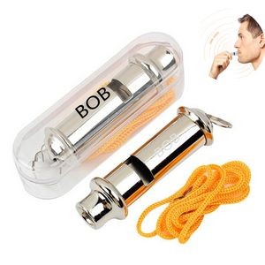 Stainless Steel Outdoor Emergency Whistle