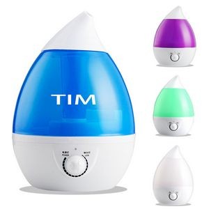 Led Colorful Water Drop Air Humidifier