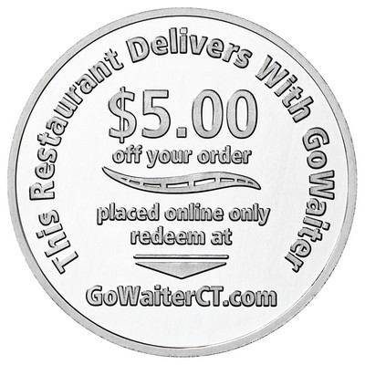 Aluminum Coin - Medallion (39mm)