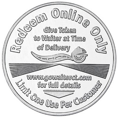 Aluminum Coin - Medallion (39mm)