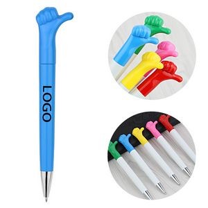 Thumb Shaped Pen With Stylus