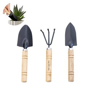 Three-Piece Tree Planting Set With Thick Handle