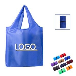 Solid Color Folding Shopping Bag