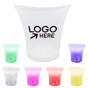 Multi-Color Illuminated LED Ice Bucket Drink Containers