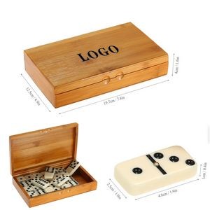 Domino Game In Wood Box