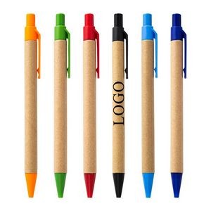Eco-Friendly Kraft Paper Pen