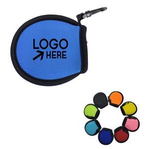 Portable Single Golf Ball Cleaner Pouch With Hook