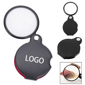 Folding Pocket Magnifier With Rotating Protective Holster