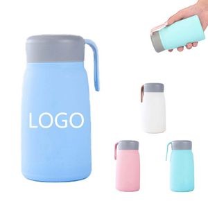 12 Oz Glass Water Bottle With A Handle