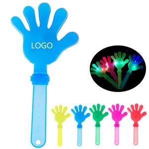 Plastic Foot Shape Hand Clapper With Light