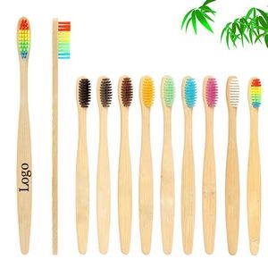 Eco-Friendly Natural Bamboo Toothbrush Soft Bristles
