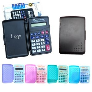 Calculator With Foldable Cover