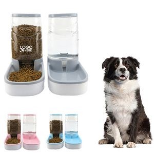 Automatic Pets Feeder And Water Dispenser Set