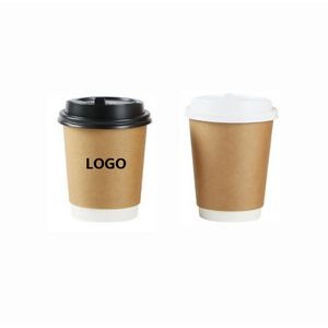 8Oz Double Paper Coffee Cup