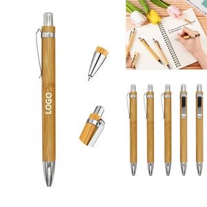 Renewable And Environment-Friendly Bamboo Ballpoint Pen