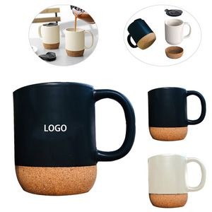 Insulated Mug With Cork Base