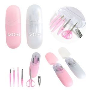 6-Piece Stainless Steel Nail Care Tool
