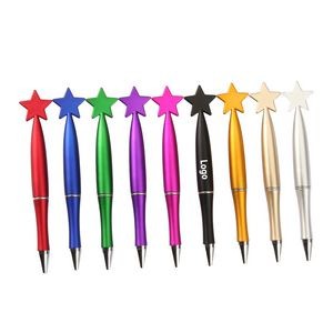 Plastic Rotary Star Ballpoint Pen