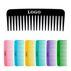 Rectangular Wide Toothed Plastic Comb