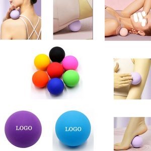 Custom 2.5" Fitness Silicone Massage Ball