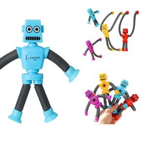 Robot Toys with Telescopic Suction Cup