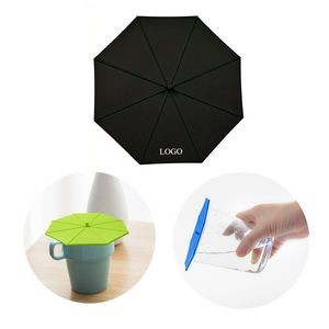 Umbrella Shape Silicone Cup Cover