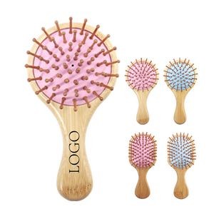 Bamboo Hair Brush Paddle Hairbrush