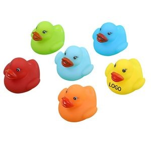 Colorful Kids Bath Duck Toys