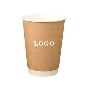 8 Oz Cowhide Disposable Paper Cup