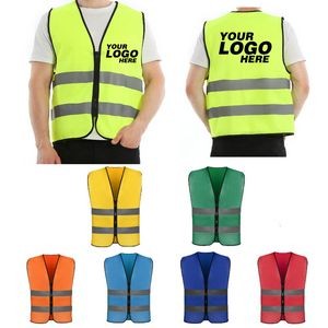 Reflective High Visibility Safety Vest