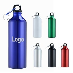 Aluminum 33.8Oz Sports Bottle With Buckle And Twist Cap