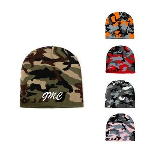 Camouflage Knitted Beanie