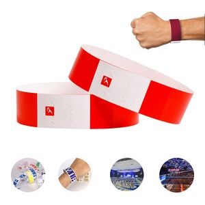 10"L Disposable Paper Wristbands for Events
